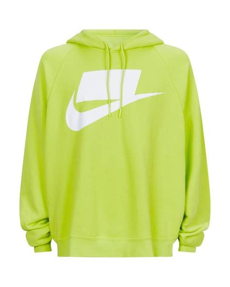 Nike Nsw Block Logo Hoodie in Green for Men | Lyst