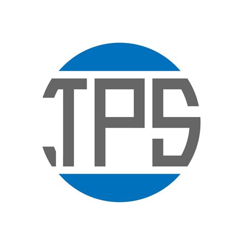 TPS letter logo design on white background. TPS creative initials ...