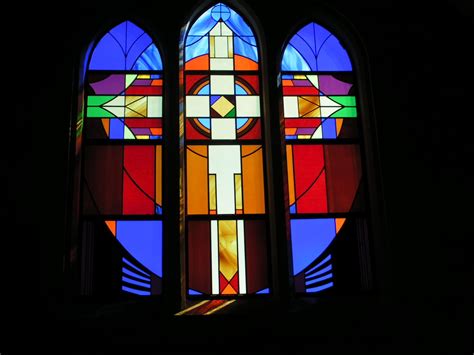 Church Stained Glass Window Panels