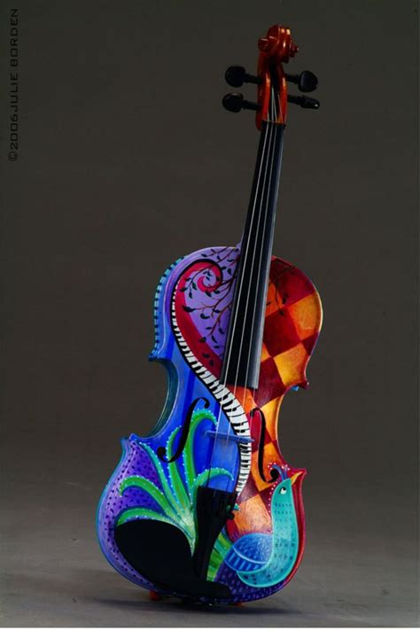 painted. violin. | Arte do violino, Musica, Musica classica