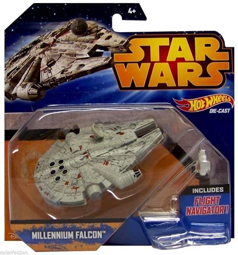 Hot Wheels Star Wars Millennium Falcon Die Cast Vehicle - Walmart.com - Walmart.com