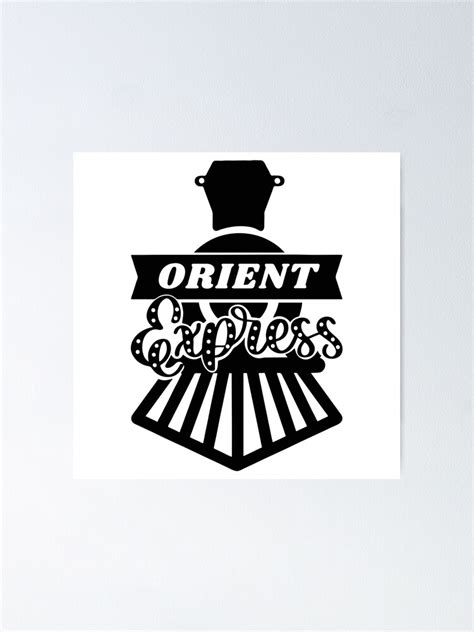 "Orient Express - Famous Train Vintage Logo" Poster for Sale by Vintage ...