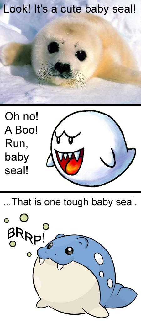 And thus the Spheal was born! by Suboshigrl on DeviantArt