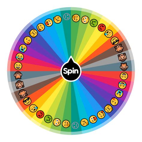 Spin and act like emoji | Spin The Wheel App