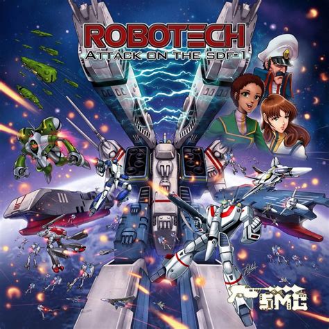 Robotech: Attack on the SDF-1 ~ Juego de mesa • Ludonauta.es