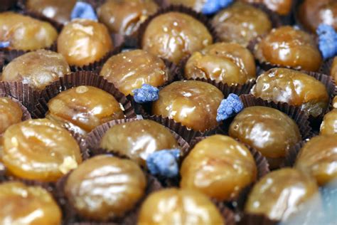 Recipe for Greek Style Sweet Chestnuts