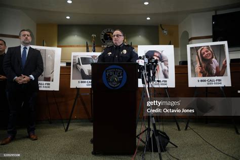 The City of North Port Chief of Police Todd Garrison speaks during a... News Photo - Getty Images