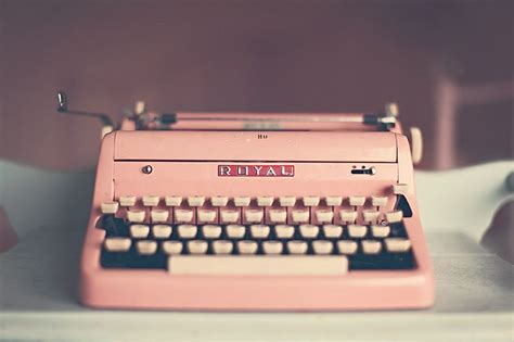 a new find | Vintage typewriters, Typewriter, Vintage pink