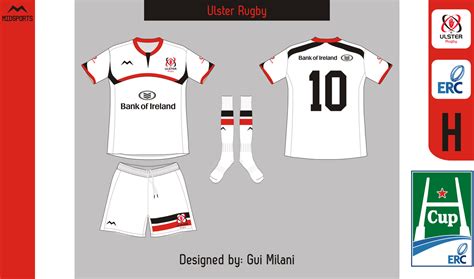 Midsports Design by Gui Milani: Ulster Rugby