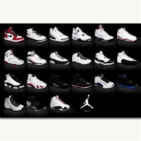 FX1020 Michael Jordan Classic History Fashion Sneaker Shoes Collection ...