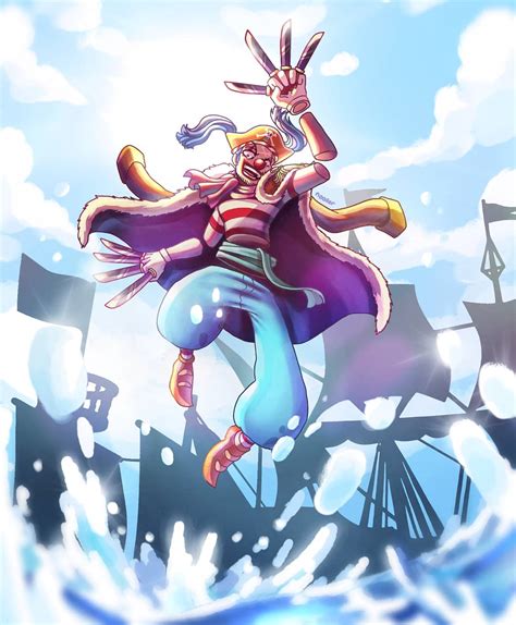 Buggy fanart! (Sorry, ik alot of it isnt accurate but it was fun to make so oh well 😅) : r/OnePiece