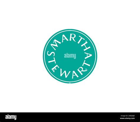 Martha Stewart Living Omnimedia, Rotated Logo, White Background B Stock ...