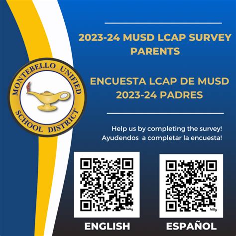 MUSD Parent LCAP Survey | Montebello High School