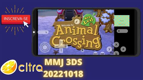 Citra MMJ 3DS Teste Animal Crossing New Leaf (Europe) - YouTube