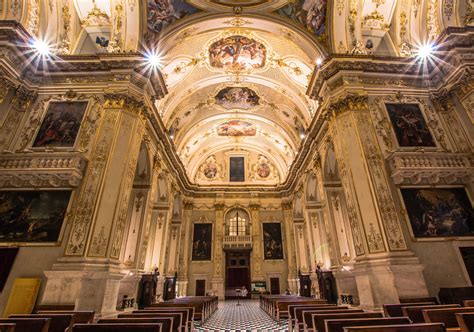 Inside Bergamo Cathedral, Italy