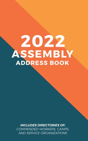 2022 Assembly Address Book – Emmaus Worldwide