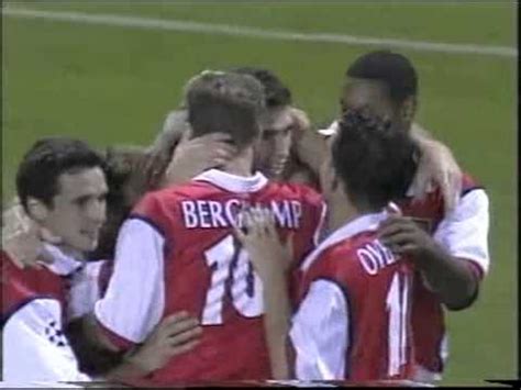 Arsenal goals Champions League 1998/98 - YouTube