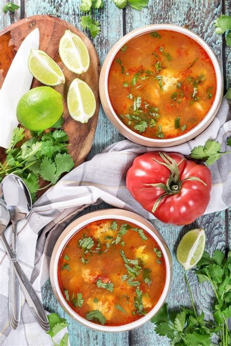 Mexican Shrimp Soup (Albóndigas de Camarón) - Cooking The Globe