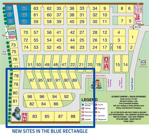 RATES & PARK MAP - Barefoot RV Resort