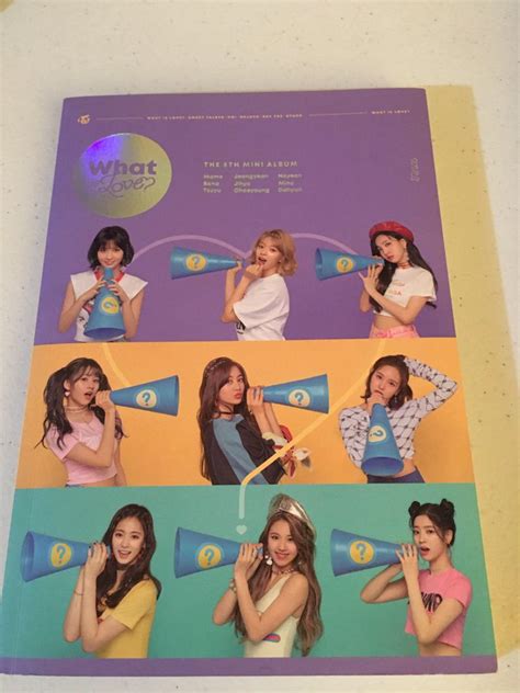 TWICE What is love ALBUM, Hobbies & Toys, Memorabilia & Collectibles, K-Wave on Carousell