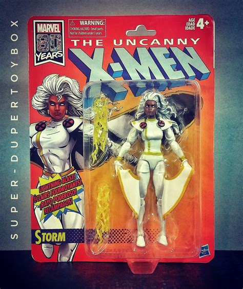 Marvel Legends Retro Series Storm (2019) | Marvel legends, Marvel ...