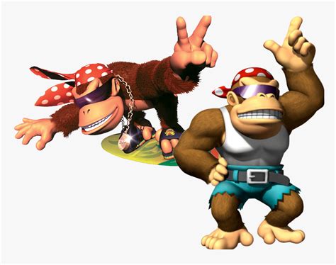 Mario Kart Wii Funky Kong, HD Png Download - kindpng