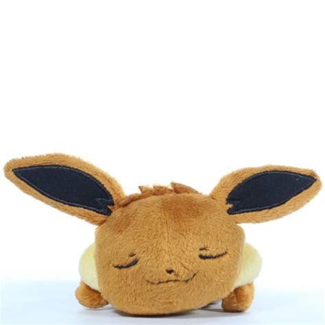 Pokemon Center Kuttari Eevee Sleeping Plush - POKÉMON CATALOGUE