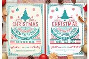 Christmas Event Poster Layout | Product Mockups ~ Creative Market