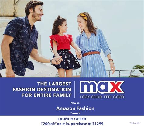 Max Fashion launches on Amazon - Shop and get assured Cashback