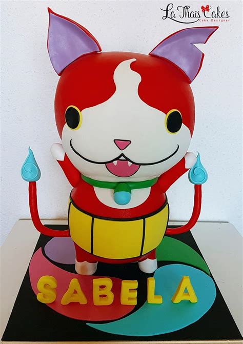 Jibanyan Yokai Watch - Decorated Cake by La Thais Cakes - CakesDecor