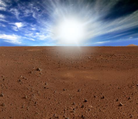 Blue Sky Over Mars by FearOfTheBlackWolf on DeviantArt