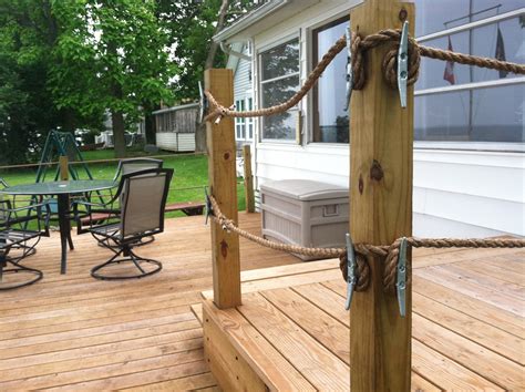 looks like a dock not a deck | Railings outdoor, Outdoor handrail, Deck railings