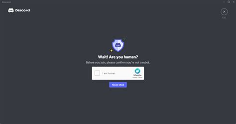 Discord implementing captcha verification before we can join new ...