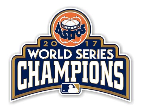 Houston Astros 2017 World Series Champions Decal | Etsy