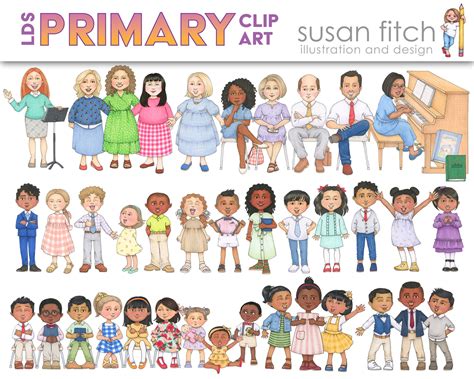 Lds Primary Color Clipart