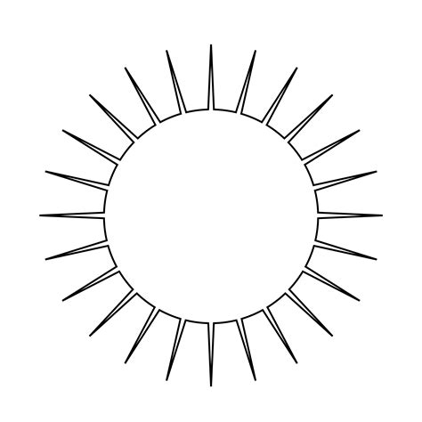 Sun Outline Free Vector Art - (708 Free Downloads)