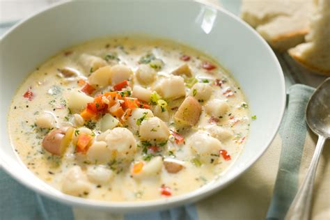 Bay Scallop Chowder Recipe - Easy Kitchen