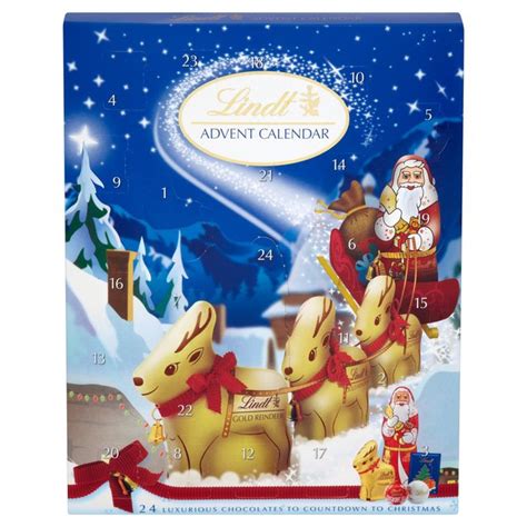 Lindt Advent Calendar - Treasure Island Sweets - treasureislandsweets.co.uk