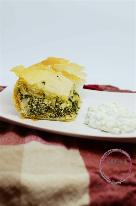 Spanakopita and Tzatziki Sauce - Cooking With Zo