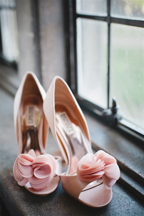 Pale Pink Bridal Heels - Elizabeth Anne Designs: The Wedding Blog