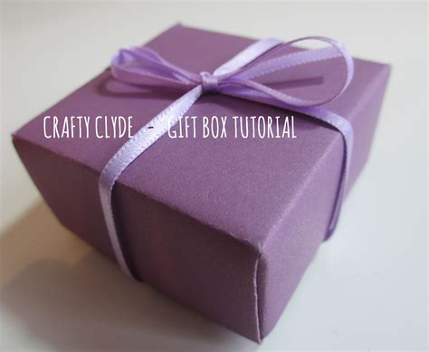 Crafty Clyde: Mr Gray's Origami Gift Box - Tutorial