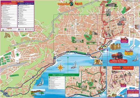 Naples Attractions Map | FREE PDF Tourist City Tours Map Naples 2024