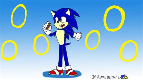 Movie Sonic Holds a Chili Dog by SmashGamer16 on DeviantArt