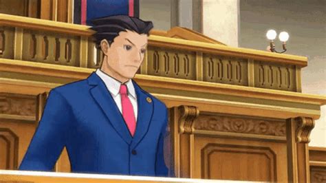 Ace Attorney Phoenix Wright GIF - Ace Attorney Phoenix Wright Objection - GIF 탐색 및 공유