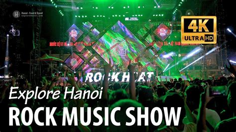 Enjoy Vietnamese Rock Music Show on Hanoi Walking Street