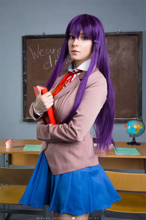 Doki Doki Literature Club Yuri Cosplay by AlexReiss on DeviantArt