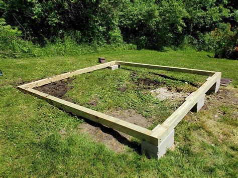 How To Build A Shed Base On Uneven Ground - Encycloall