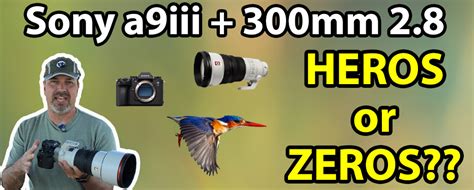 Sony a9iii Wildlife & Bird Photography Field Review & Sony 300 2.8 Review (Initial Impressions)