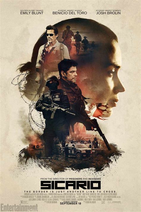 Sicario: Emily Blunt faces the cartels in an exclusive poster