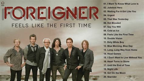 Foreigner Greatest Hits Full Album - Best Songs Of Foreigner Playlist ...